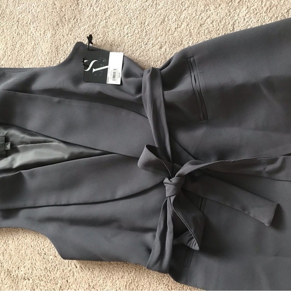 Simply Vera NWT Woven Vest - Pewter - XS - Picture 3 of 6